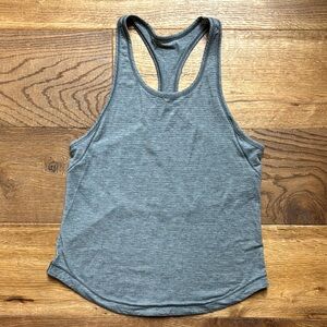Lululemon Gray Racerback Run Tank Top